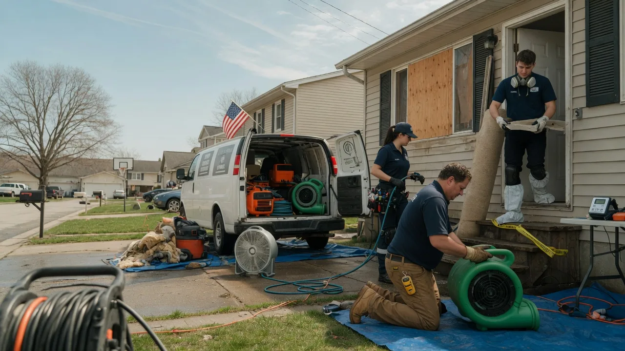 Water Damage Restoration in Campbellsburg, IN near me